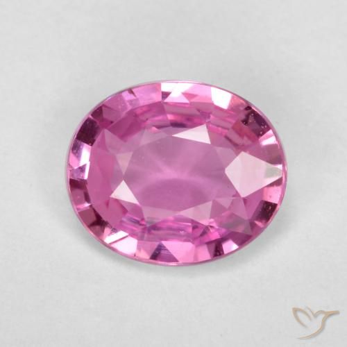 0.66ct Natural Purple-Pink Sapphire, Oval, VS