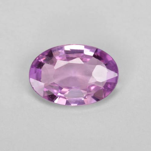 Intense Purple Сапфир Камень - 0.4ct Фасетный Овал (ID: 560635)