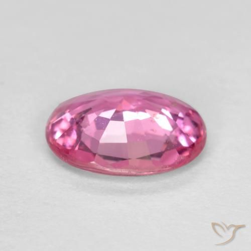Sapphire Gemstone in 6.1 x 5 mm Size for Sale, Sapphire Stone in Pinkish Purple Color
