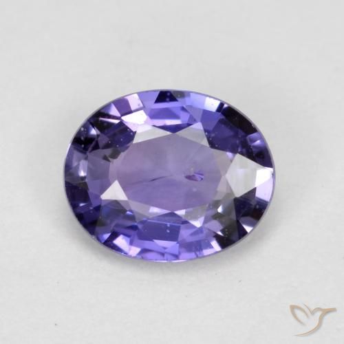0.47ct Natural Deep Purple Sapphire, Oval, VS-SI
