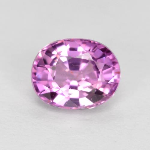 Розовато-пурпурный Сапфир Камень - 0.6ct Фасетный Овал (ID: 560644)