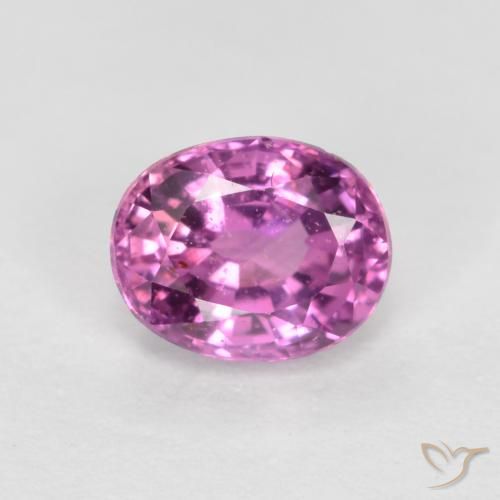 0.48ct Natural Pinkish Purple Sapphire, Oval, VS