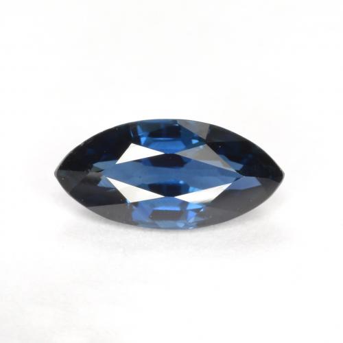 Azul marino Zafiro Gema - 0.4ct Forma marquesa (ID: 560911)