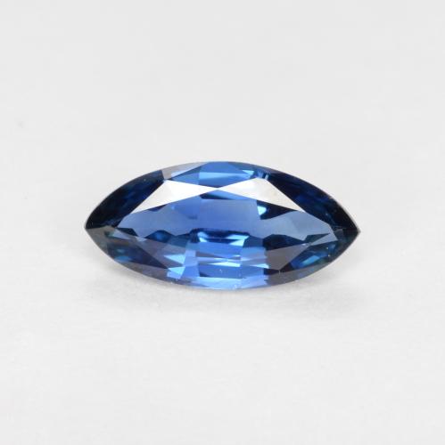 Azul marino Zafiro Gema - 0.4ct Forma marquesa (ID: 560912)