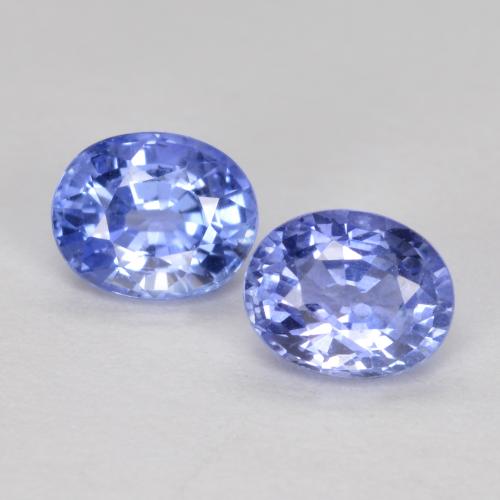Medium Navy Blue Сапфир Камень - 0.4ct Фасетный Овал (ID: 562134)