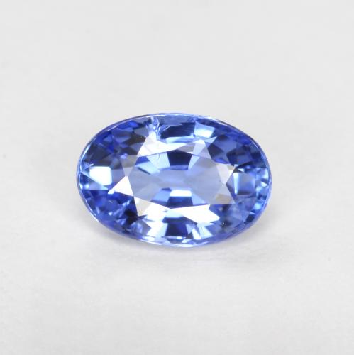 Blue Sapphire Gem - 0.6ct Oval Facet (ID: 562851)