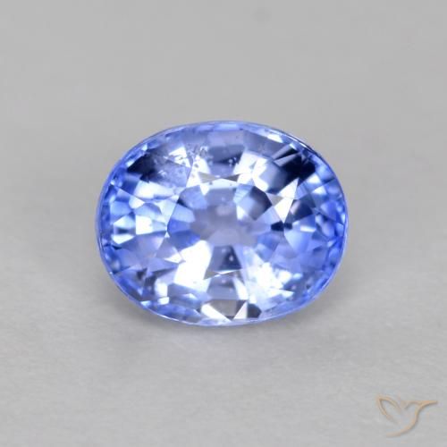 Blu Zaffiro Gem - 0.6ct Ovale sfaccettato (ID: 562877)