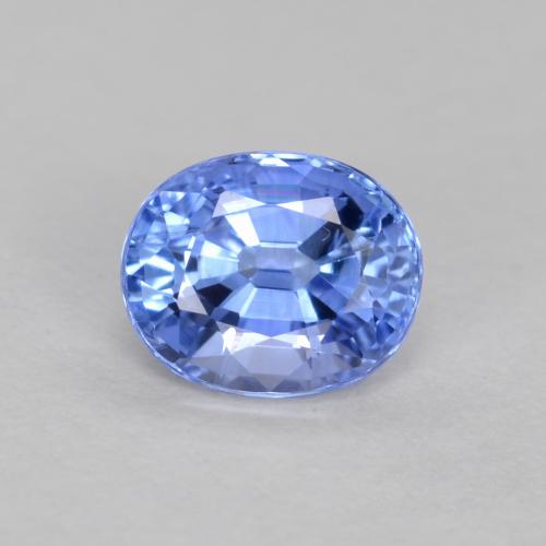 Celeste Zafiro Gema - 0.6ct Forma ovalada (ID: 562880)