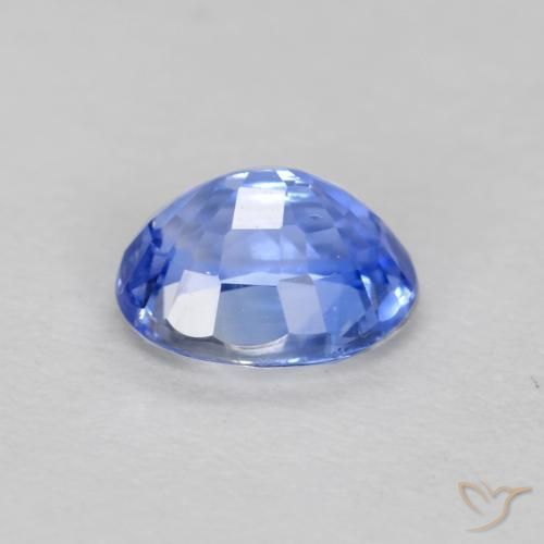 Sapphire Gemstone in 5 x 4 mm (calibrated) Size for Sale, Sapphire Stone in Deep Blue Color