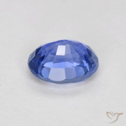 Sapphire Gemstone in 5.2 x 4.2 mm Size for Sale, Sapphire Stone in Light Blue Color