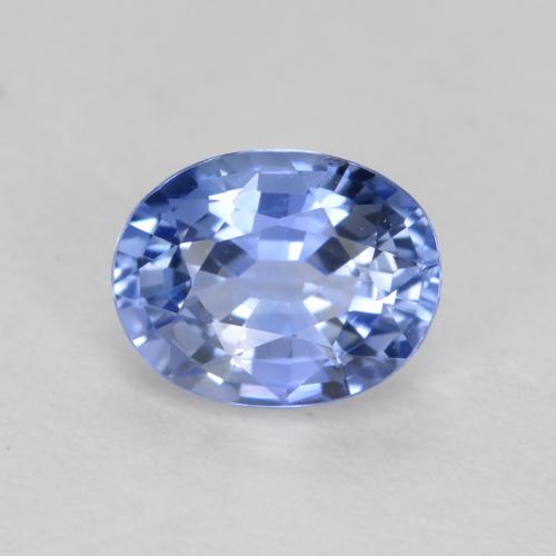 Pastel Blue Сапфир Камень - 0.5ct Фасетный Овал (ID: 564556)