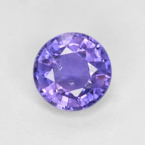 Violeta medio Zafiro Gema - 0.6ct Faceta Redonda (ID: 565366)