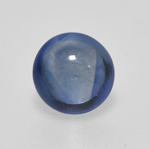 Royal Blue Sapphire Gem - 0.5ct Round Cabochon (ID: 565383)