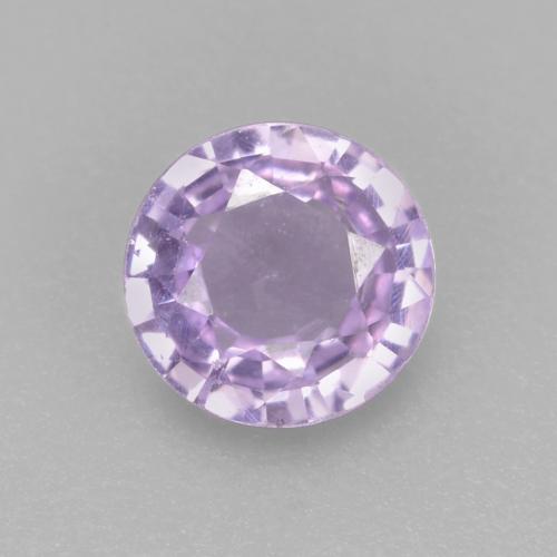 Light Pinkish Violet Сапфир Камень - 0.3ct Круглая Фасетная Огранка (ID: 565623)