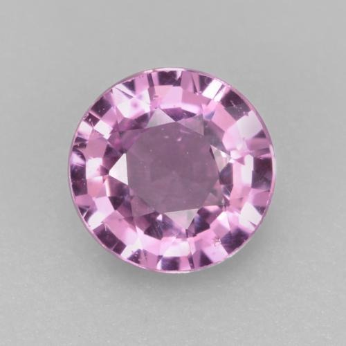 Púrpura claro Zafiro Gema - 0.5ct Faceta Redonda (ID: 565624)