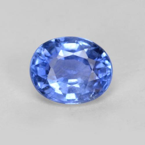 Intense Blue Сапфир Камень - 0.5ct Фасетный Овал (ID: 565649)