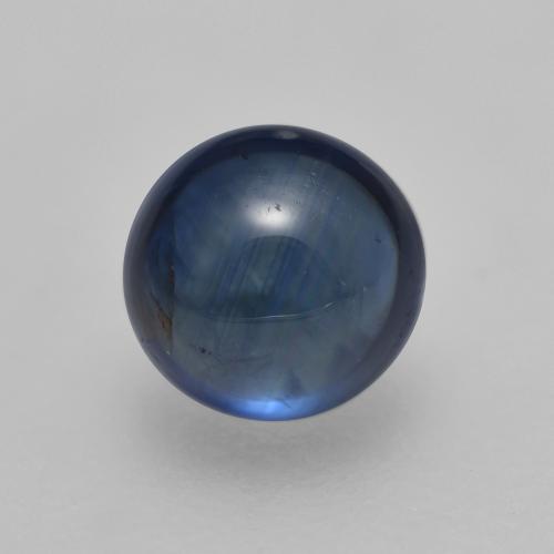 Twilight Blue Sapphire Gem - 0.7ct Round Cabochon (ID: 566017)