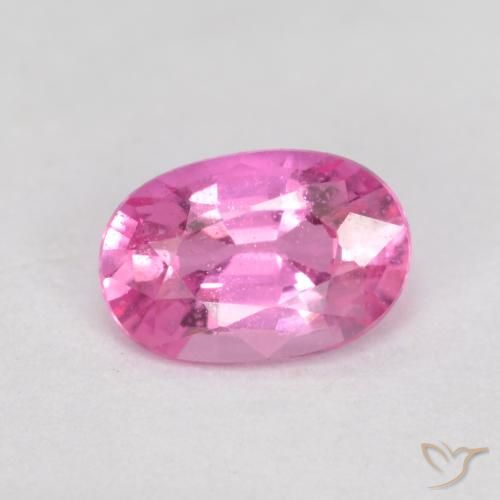 0.63ct Natural Medium Purple Sapphire, Oval, VS-SI