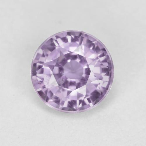Medium Violet Sapphire Gem - 0.5ct Round Facet (ID: 566157)