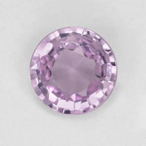 Светло-фиолетовый Сапфир Камень - 0.4ct Круглая Фасетная Огранка (ID: 566159)