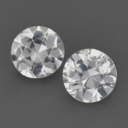 White Sapphire Gem - 0.4ct Diamond-Cut (ID: 566167)