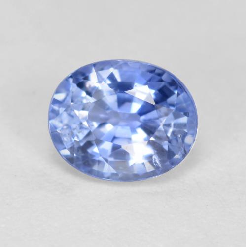 Azul claro Zafiro Gema - 0.6ct Forma ovalada (ID: 566312)