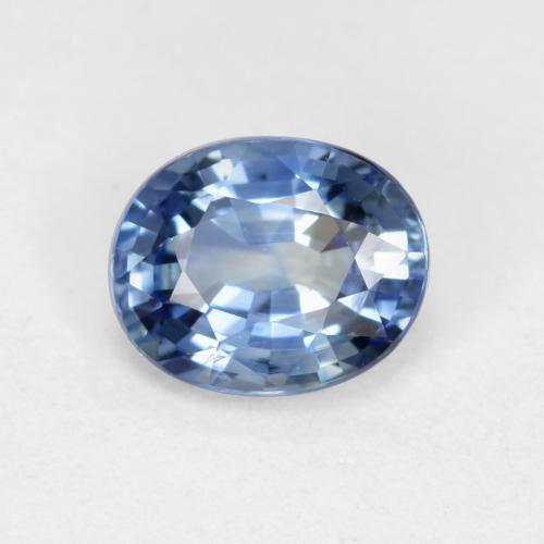 Navy Blue Сапфир Камень - 0.5ct Фасетный Овал (ID: 566313)