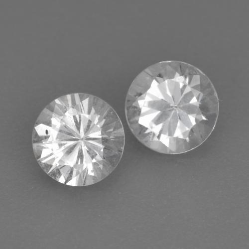 White Sapphire Gem - 0.3ct Diamond-Cut (ID: 566424)