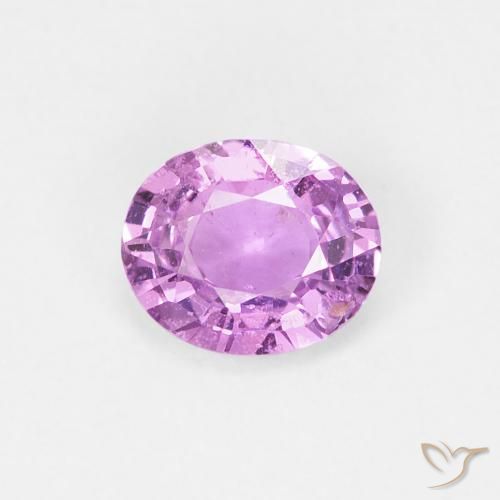 0.60ct Natural Violet Purple Sapphire, Oval, VS-SI