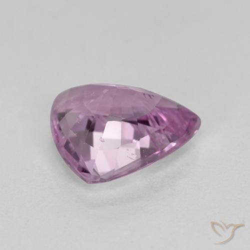 Sapphire Gemstone in 6.6 x 6.2 mm Size for Sale, Sapphire Stone in Light Purple Color