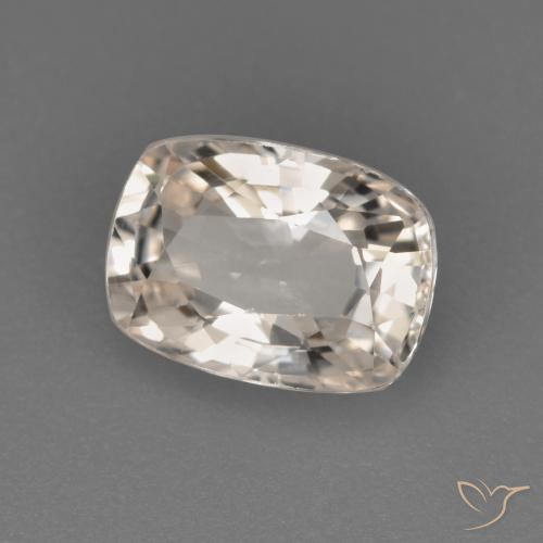 1.13 ct Golden Sapphire Stone, Natural Sapphire in Cushion-Cut Shape for Sale