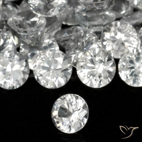 Best White Sapphires for Anniversary Band | Diamond cut White Sapphire