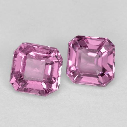 Intense Pink Сапфир Камень - 0.3ct Фасетный Октагон (ID: 569203)