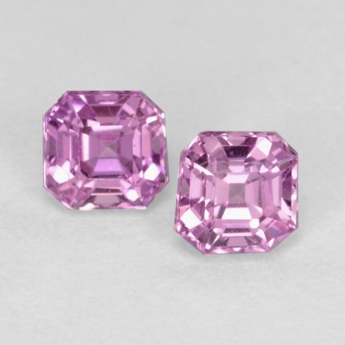 Medium-Light Purple Sapphire Gem - 0.2ct Octagon Facet (ID: 569207)