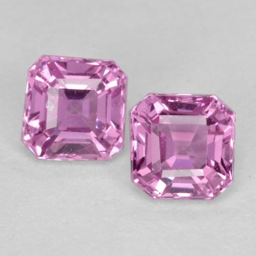 Medium-Light Purple Saphir Edelstein - 0.2ct Oktagon facettiert (ID: 569213)