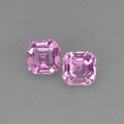 Светло-розовый Сапфир Камень - 0.2ct Фасетный Октагон (ID: 569285)