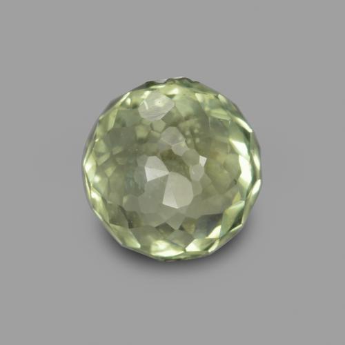 Желто-зеленый Сапфир Камень - 0.7ct Round Mixed-Cut (ID: 569288)