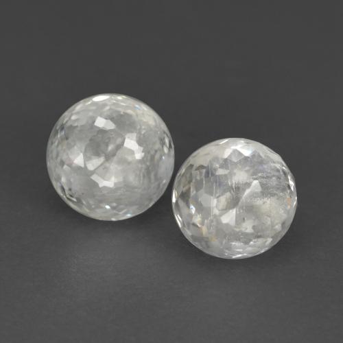 White Sapphire Gem - 0.5ct Round Mixed-Cut (ID: 569298)