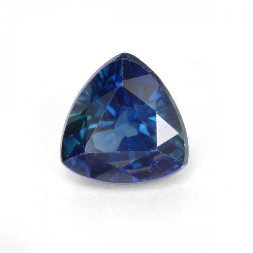 Royal Blue Sapphire Gem - 0.5ct Trillion Facet (ID: 570232)