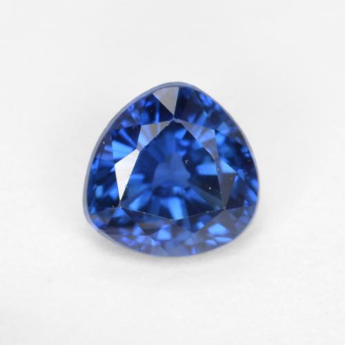 Azul marino Zafiro Gema - 0.5ct Forma trillón (ID: 570236)