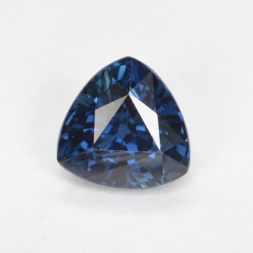 Azul marino Zafiro Gema - 0.5ct Forma trillón (ID: 570237)