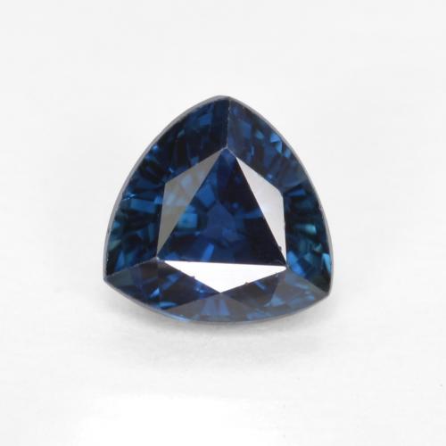 Azul marino Zafiro Gema - 0.5ct Forma trillón (ID: 570240)