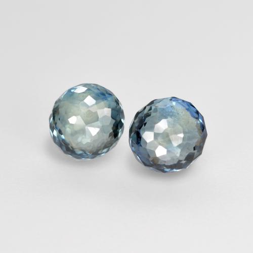 Multicolor Sapphire Gem - 0.5ct Round Mixed-Cut (ID: 570351)