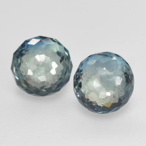 Multicolor Sapphire Gem - 0.5ct Round Mixed-Cut (ID: 570771)