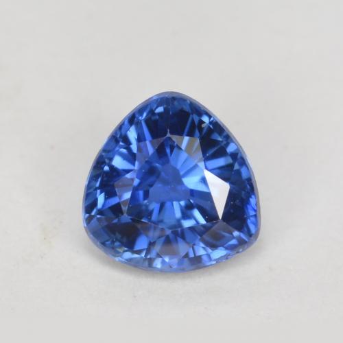 Azul oscuro Zafiro Gema - 0.5ct Forma trillón (ID: 570781)