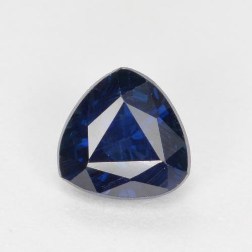 Azul crepúsculo Zafiro Gema - 0.5ct Forma trillón (ID: 570784)