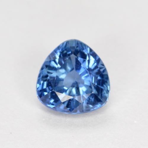 Azul oscuro medio Zafiro Gema - 0.4ct Forma trillón (ID: 570786)