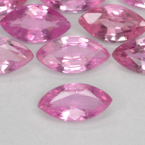 Intense Pink Saphir Edelstein - 0.2ct Marquiseschliff (ID: 570806)