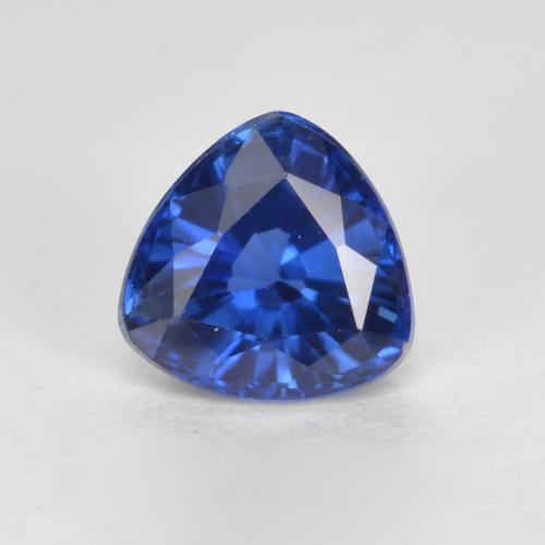 Azul marino Zafiro Gema - 0.5ct Forma trillón (ID: 570814)