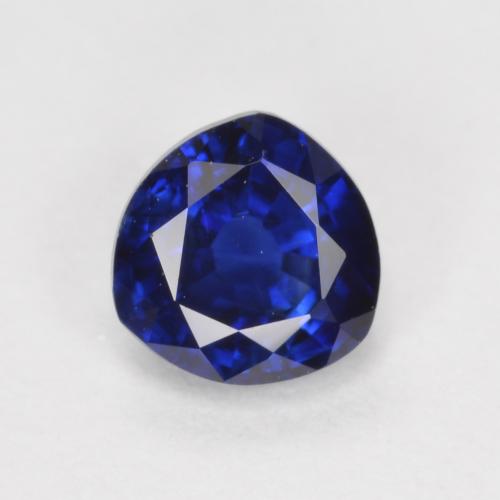 0,57 ct trillionenschliff blauer Saphir aus Madagaskar, Größe 4,8 x 4,7mm, natürlicher Edelstein, VVS-VS Reinheit, 1 Stück trillionenschliff Saphir, Mohs-Härte von 9 Geeignet für den täglichen Gebrauch im Schmuck , Jahr des Tigers-Edelsteins, Photo A